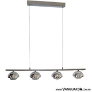 Lampara Suspendida Stintino de 4 Luces