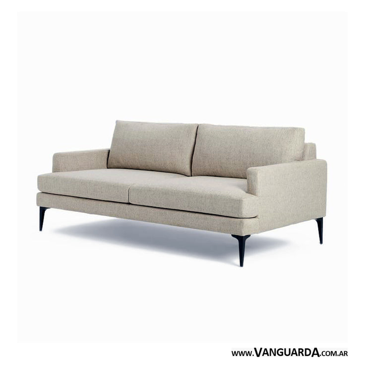 sofá cómodo y moderno colon beige