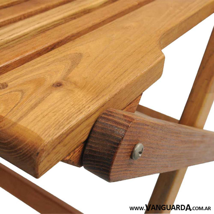 detalle silla de madera